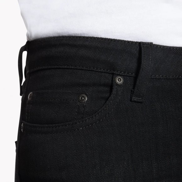 NWT Women's Naked & Famous Skinny Jeans - Black Power Stretch - Picture 4 of 5